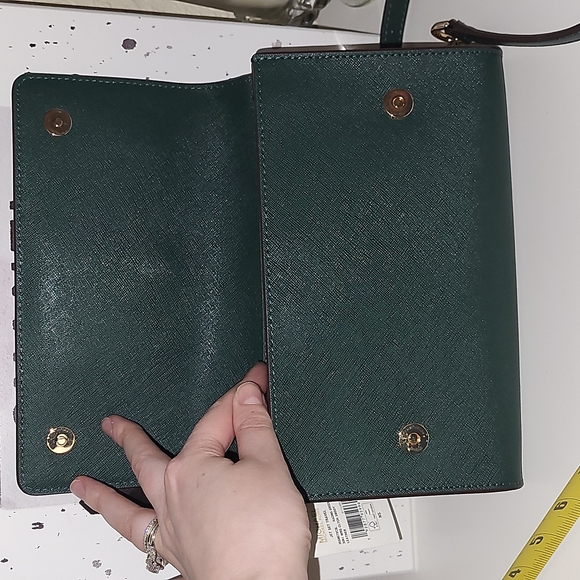 NWT Michael Kors jet set travel 3 in 1 crossbody, clutch, wristlet bag - Picture 7 of 12